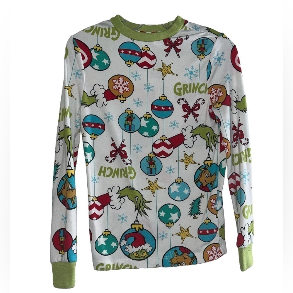 Kids Grinch pajama top